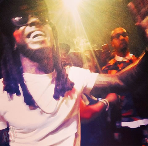 Lil Wayne和Young Jeezy & 2 Chainz出席梅威瑟拳击赛胜利庆功Party (照片)