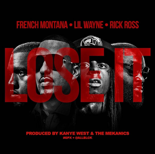 Lil Wayne & Rick Ross客串French Montana新单曲Lose It官方封面 (图片)