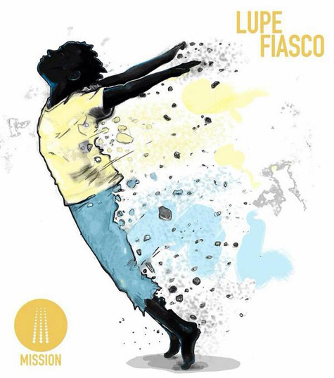 Lupe Fiasco放出新专辑第一单曲Mission官方封面 (图片)