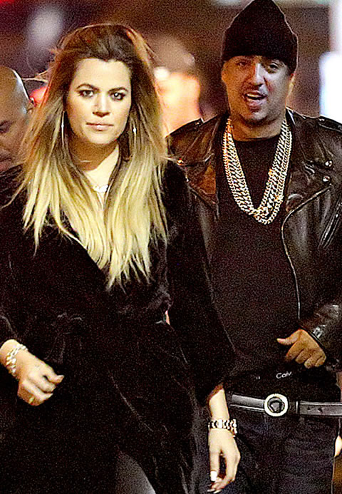 卡戴珊亲妹妹Khloe Kardashian和绯闻男友French Montana在罪恶之城Party (视频)