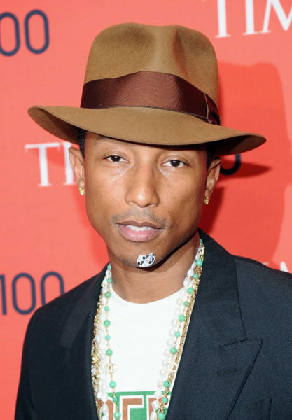 Frank Ocean, Pharrell出席TIME 100 晚宴 (6张照片)