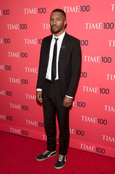 Frank Ocean, Pharrell出席TIME 100 晚宴 (6张照片)