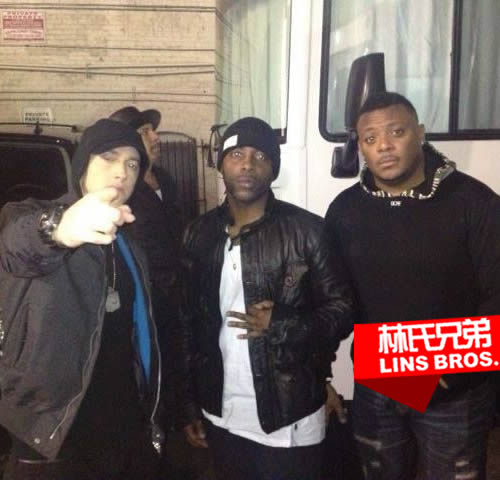Dr.Dre新徒弟Jon Connor回忆见到偶像/师兄Eminem时的情景: Cool Dude..