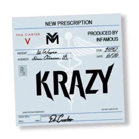 Lil Wayne新单曲Krazy放出..好兄弟克里斯·保罗替他发布 (音乐+图片)