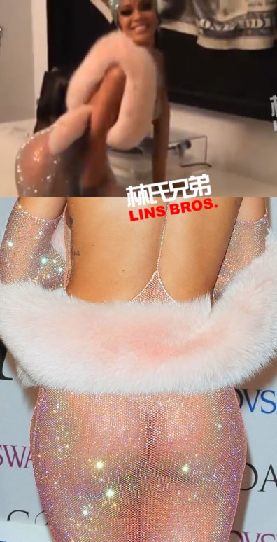 Rihanna全裸穿“皇帝新衣”跳电臀舞..直接封她超级性感女王 (视频)