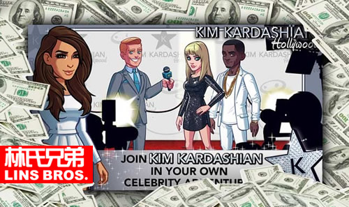赚翻了! Kanye老婆卡戴珊从她新iPhone应用游戏赚取8550万美元/约5.3亿元 (视频)