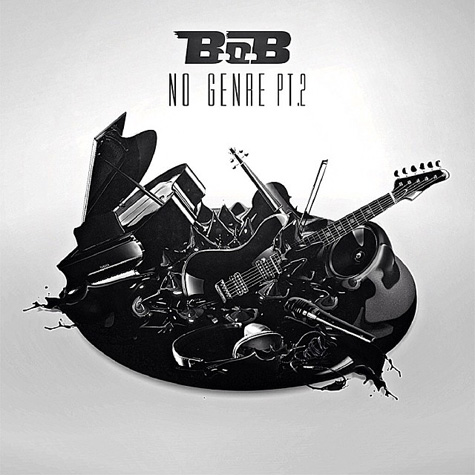 B.o.B   ‘No Genre 2′ Mixtape封面+歌曲名单 (图片)