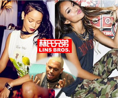 Karrueche反击爱人Chris Brown..因为Brown点赞了他和旧爱Rihanna床照 (照片)