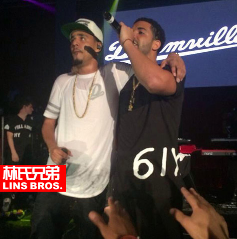J. Cole带出好兄弟Drake, Kendrick Lamar演出..洛杉矶Show现场 (5部段视频)