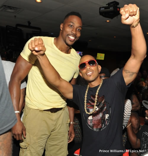 Ne Yo和前未婚妻Monyetta Shaw, NBA巨星霍华德等参加Ludacris慈善保龄球比赛 (照片)