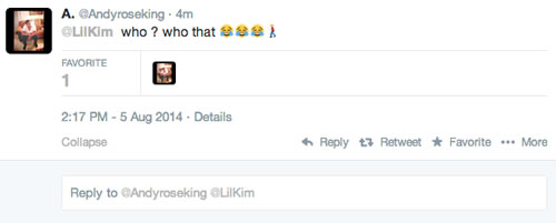 可怕的社交媒体! Nicki Minaj粉丝在推特上要把Lil Kim撕碎..因为Kim攻击Nicki (16张截图)