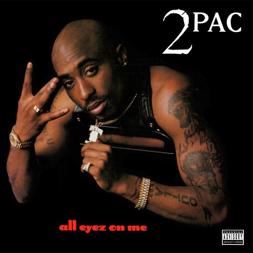 了不起! 2Pac专辑All Eyez On Me被认证为钻石唱片..去世18年Thug Life Goes On! 