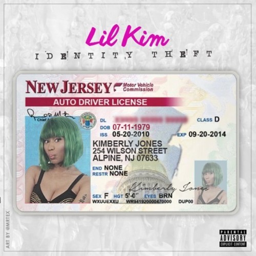 一首不够..Lil’ Kim再发布歌曲Identity Theft攻击Nicki Minaj, 封面人物不是Kim是Nicki (音乐)
