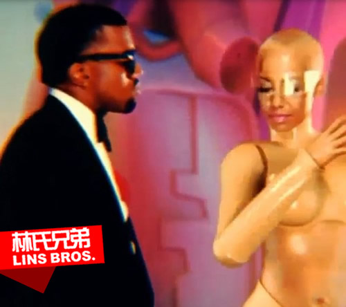  Kanye West歌曲Robocop MV预览发布..视频Wiz Khalifa老婆Amber Rose (视频)