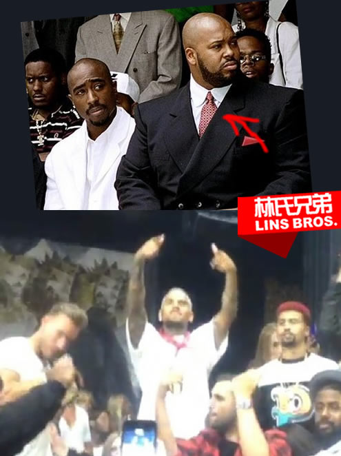 Chris Brown的2014 MTV VMA Party传出枪声.. Tupac的前老板Suge Knight被枪击中弹 (视频)