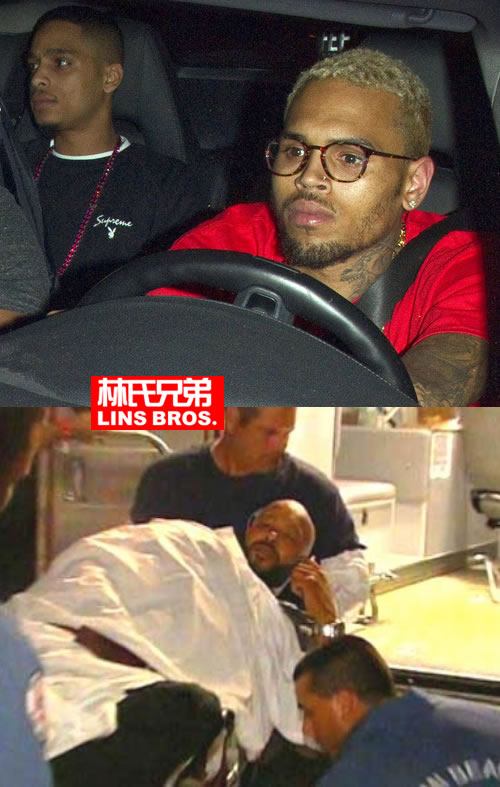 赶紧出来澄清..Chris Brown否认与Tupac的前老板Suge Knight被枪击中弹有任何联系 (报道)