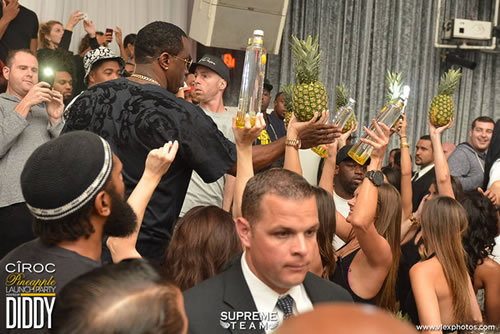 Nicki Minaj, Jennifer Lopez & Trey Songz, Diddy在2014 MTV VMAs After Party (7张照片)