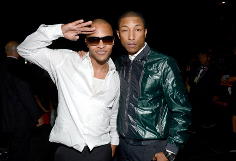 T.I.已经准备好了新专辑Paperwork下一单曲..Pharrell助阵