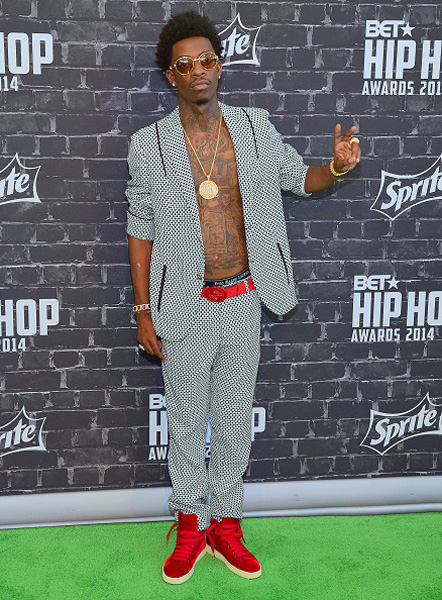 2014 BET Hip Hop Awards嘻哈颁奖典礼：T.I., Nelly, Ne Yo, 2 Chainz (15张绿地毯照片)