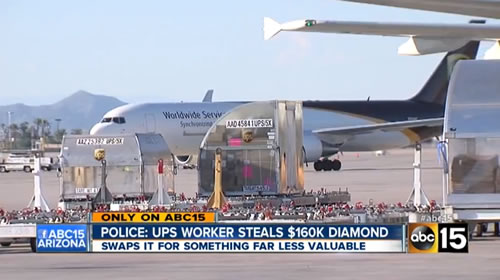 笑掉牙了! UPS员工偷走16万美元的钻石却仅仅换来20美元的大麻 (偷窃者和钻石照片)