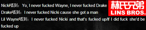 Nicki Minaj(前)男友回应Lil Wayne和Drake在歌曲Only中说没有与Nicki发生性关系事件 (图片)