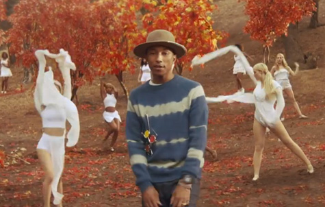 Pharrell Williams联合Daft Punk歌曲Gust of Wind官方MV (视频)