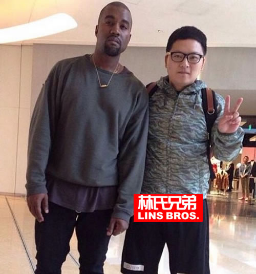 看! Kanye West去了你们熟悉的国度: 中国..来到广州 (5张照片)