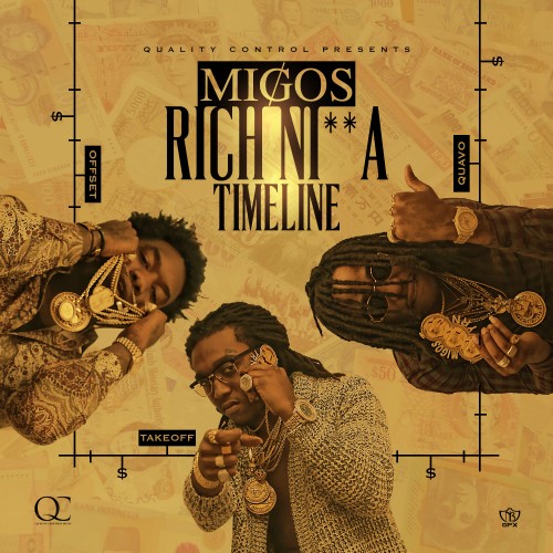 新嘻哈三人组合Migos放出新Mixtape: Rich Nigga Timeline (18首歌曲播放/下载)