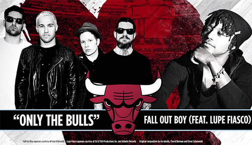 NBA芝加哥公牛队是唯一..Fall Out Boy与Lupe Fiasco合作新歌Only The Bulls支持最爱球队 (音乐)