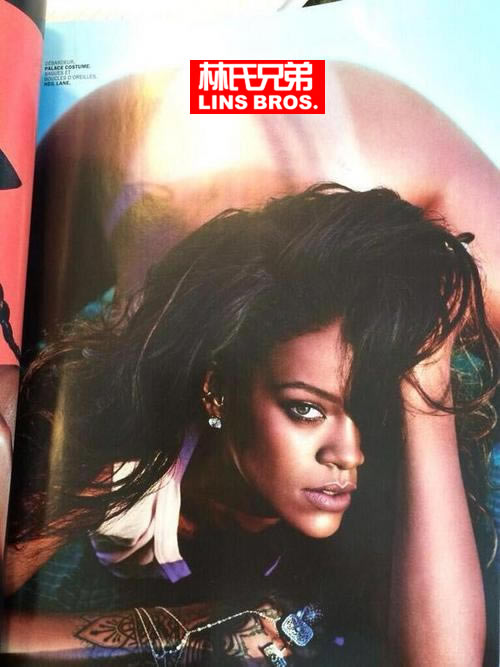 劲爆大比拼!! Rihanna这是要拼掉所有其他性感的女人..全裸了挤胸了湿身了..露得毫不含糊 (8张照片)