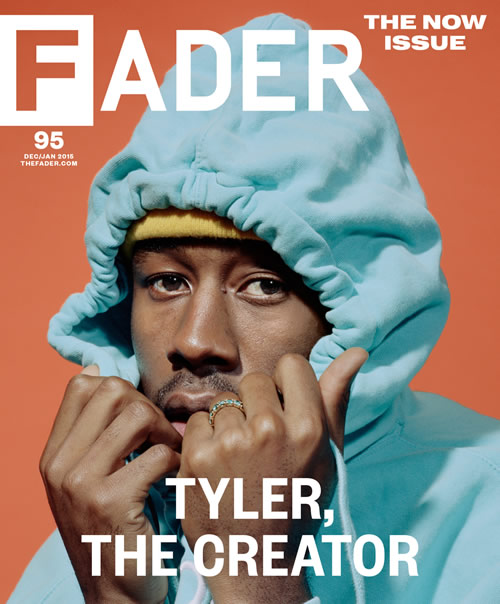Tyler, The Creator 登上The FADER杂志最新封面 (2014/12月 2015/1月) 