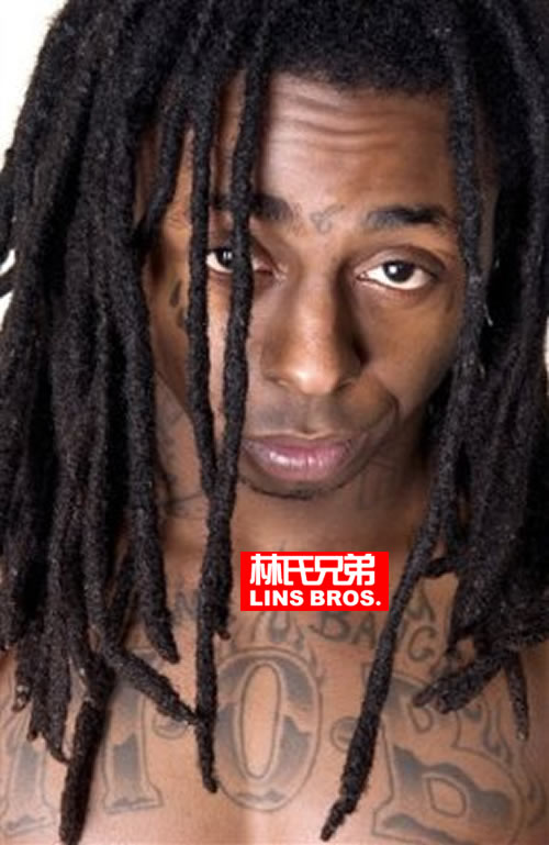 从“头”开始..Lil Wayne换了新形象..创意发型..张扬中显低调 (2张照片)