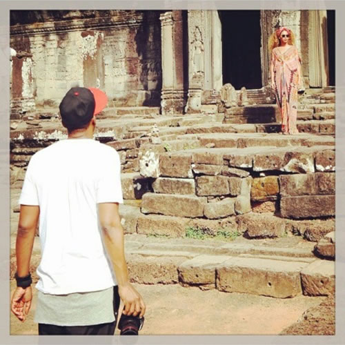 明星很少来亚洲度假..Jay Z & Beyonce选择了这个地方你非常熟悉 (6张照片)