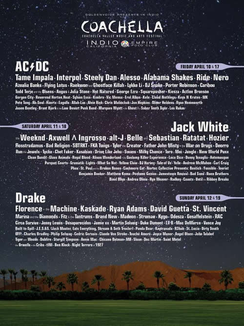 Drake已经轻轻松松成为一线巨星..他将作为Coachella 2015音乐节头号演出嘉宾 (照片)