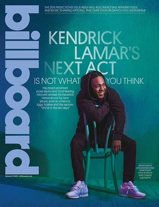 Kendrick Lamar登上Billboard杂志封面..K.Dot谈到他的女朋友Whitney Alford (女友照片)