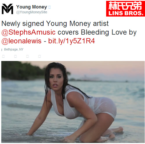 Wow!! Lil Wayne的Young Money厂牌新签下了一位美女..很Sexy..第一夫人Nicki Minaj受到挑战 (照片)