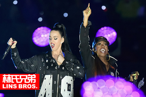 Katy Perry, Missy Elliott在2015 NFL超级碗Super Bowl XLIX中场演出 (视频)