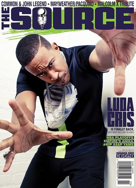 Ludacris 登上 The Source 杂志封面 (两张)