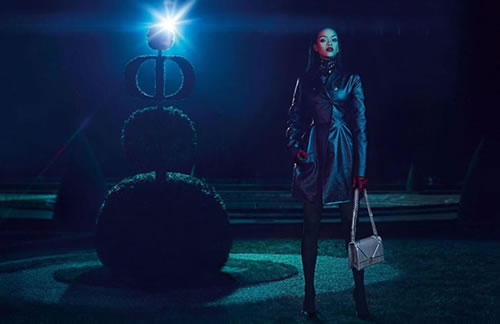 高贵华丽中带Sexy..Rihanna出现在Dior迪奥的Secret Garden IV广告中 (5张照片)