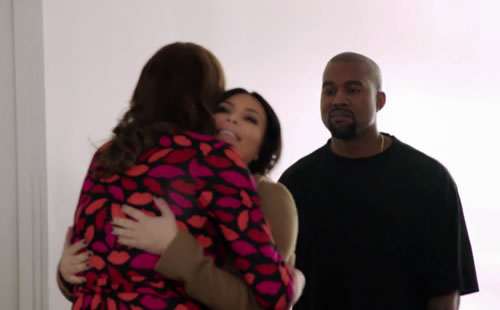 你好! Kanye West会见卡戴珊变性继父Caitlyn Jenner..这会是什么画面? (4张照片)
