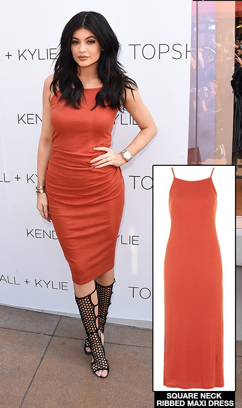 想要和大明星卡戴珊17岁妹妹Kylie Jenner穿得一样超贵..但这款是很少见的便宜 (照片)