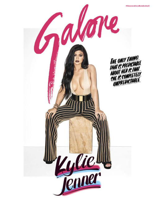 脱裤子大胸的诱惑..卡戴珊18岁妹妹Kylie Jenner给出一批吸引男士眼球的超辣照片..男友Tyga“性福” (6张照片)