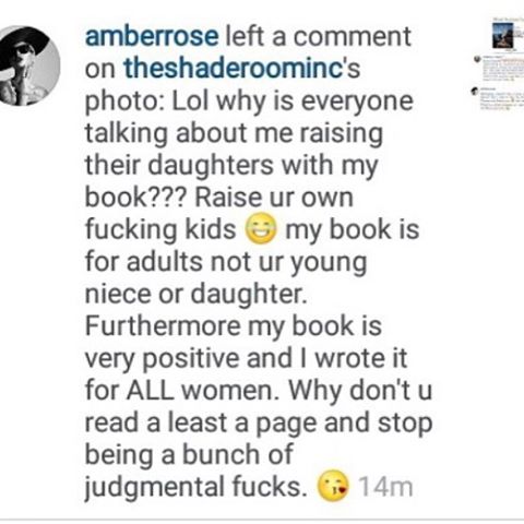 气死了! Amber Rose爆粗口对干无知女Hater..没有调查清楚就没有发言权 (照片)