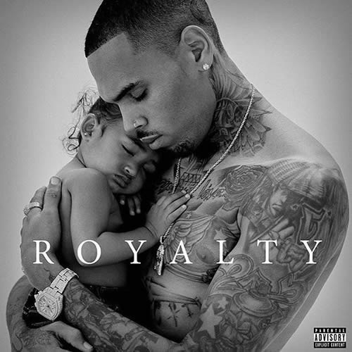 这一切都是未安排的..自豪的爸爸Chris Brown和女儿Royalty成为Breezy新专辑封面的主角 (照片)