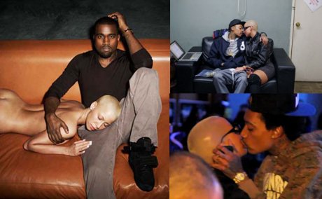 从伤害中走出来..Amber Rose原谅前男友Kanye West和前夫Wiz Khalifa..这两位嘻哈巨星是如何伤害她的? (照片)