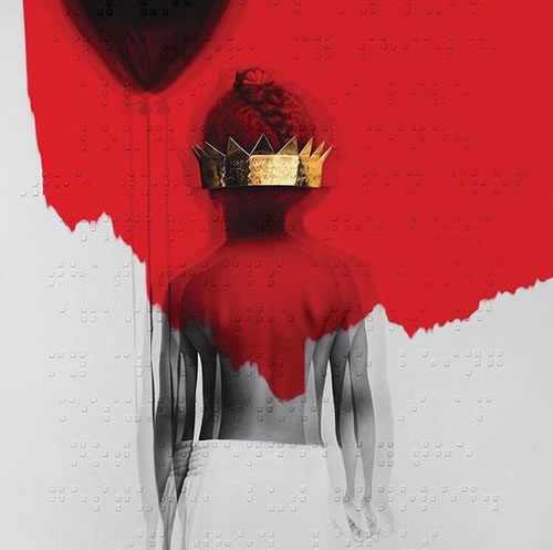 来了!! Rihanna宣布新专辑名称为ANTI..放出官方封面    很有意义的封面 (照片)