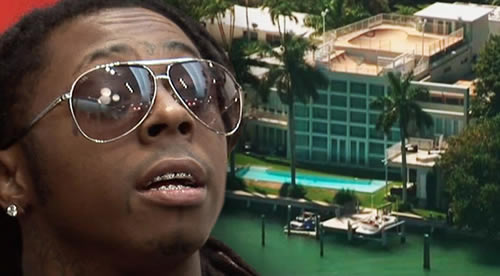 倒霉的Lil Wayne..他的迈阿密豪宅被警方查封..因为..