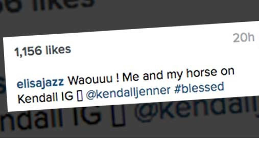 卡戴珊妹妹Kendall Jenner要走姐姐的开放之路? 她放出赤Luo画面..结果... (照片)