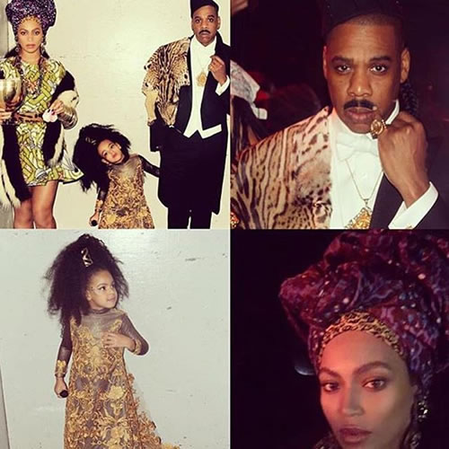 轮到大佬出场..Jay Z, Beyonce, Diddy的万圣节这样装扮..拼谁更贵 (照片)