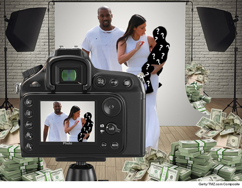 Kanye West和卡戴珊儿子Saint West第一张照片价值被炒到天上..上千万一张 (详细)